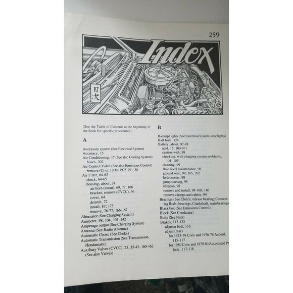 Book How to Keep Your Honda Civic Honda Prelude Alive A Manual of Step By Step - Picture 9 of 12